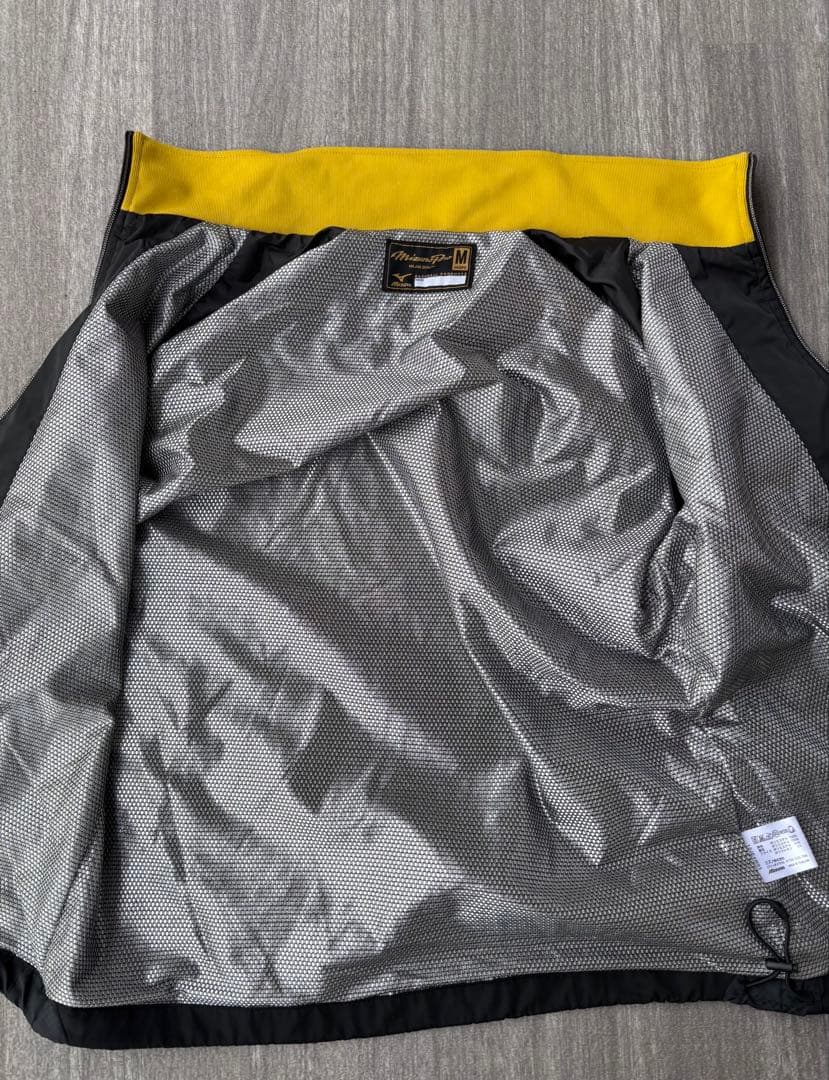 mizuno pro ｗindbreaker black color