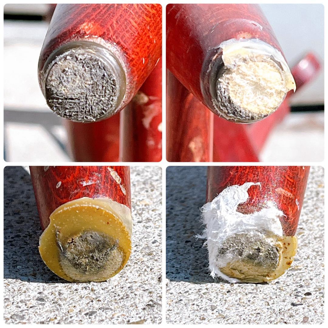 アンティーク① 飛騨産業 ウィンザーチェア ブナ キツツキ 無垢材 赤