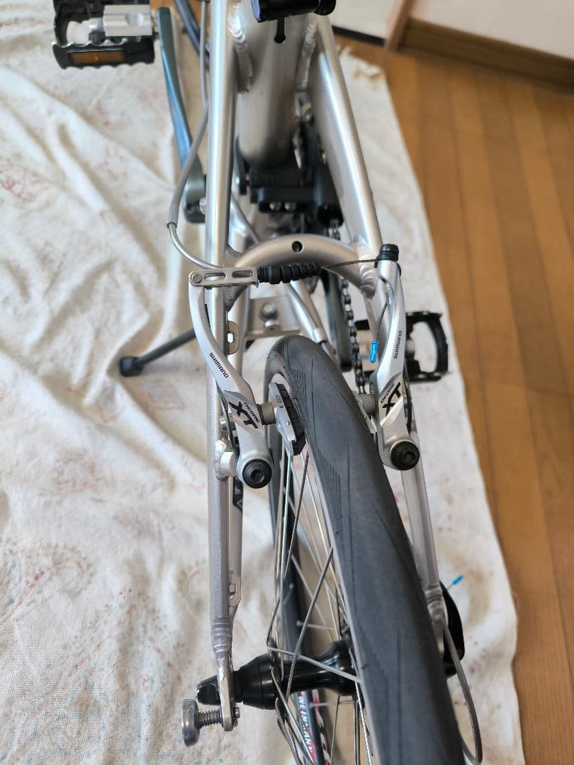 tern verge n8 シャンパンゴールド 改造有