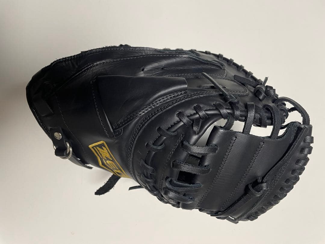 ZETT 軟式キャッチャーミット グラブ黒　ほぼ未使用　大人用