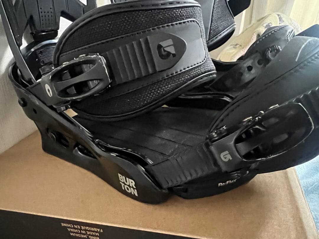 BURTON スノーボードビンディング ブラック　Mサイズ