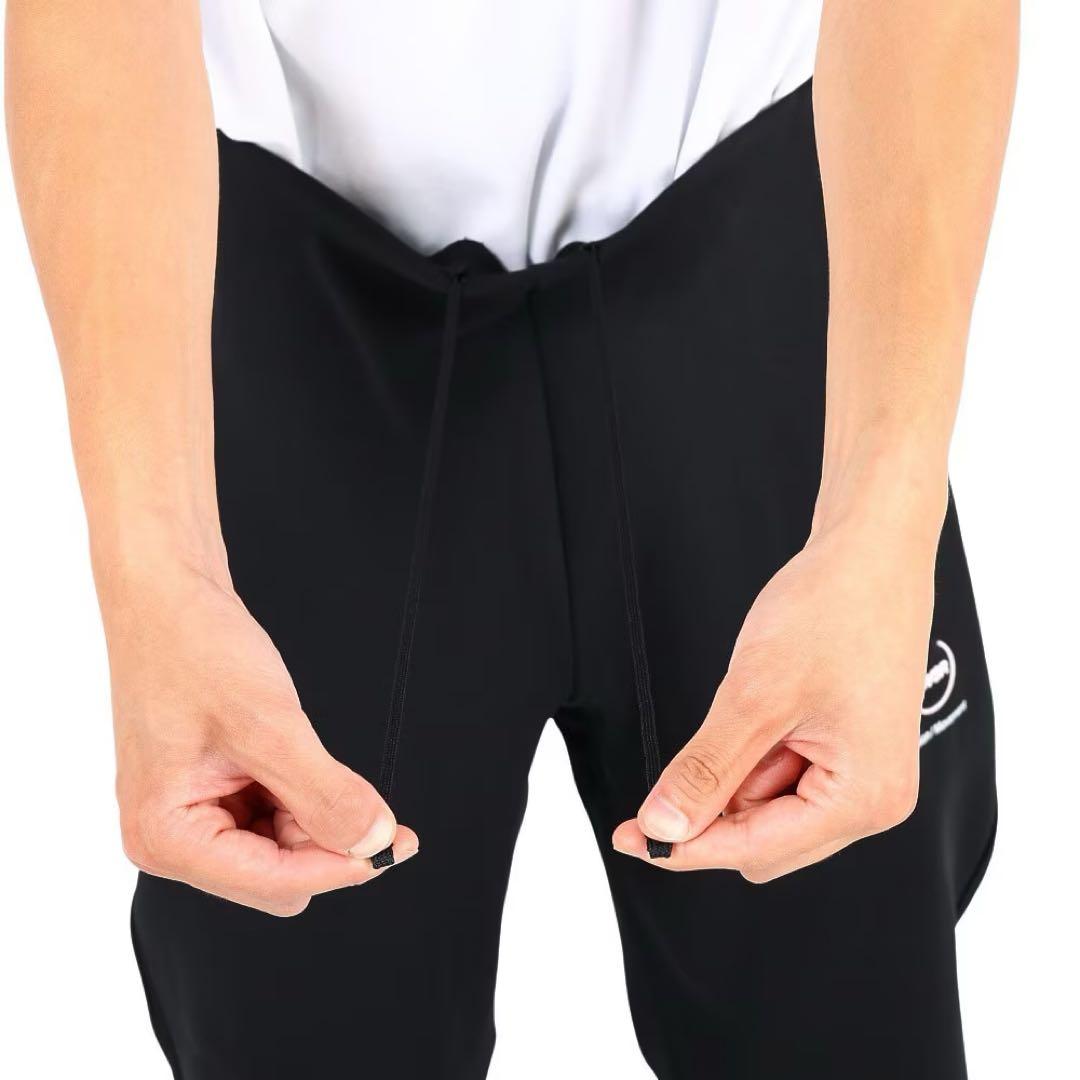 新品　デサント　ジャージ　ジョガーパンツ 吸汗速乾 防風 ストレッチ　ブラック