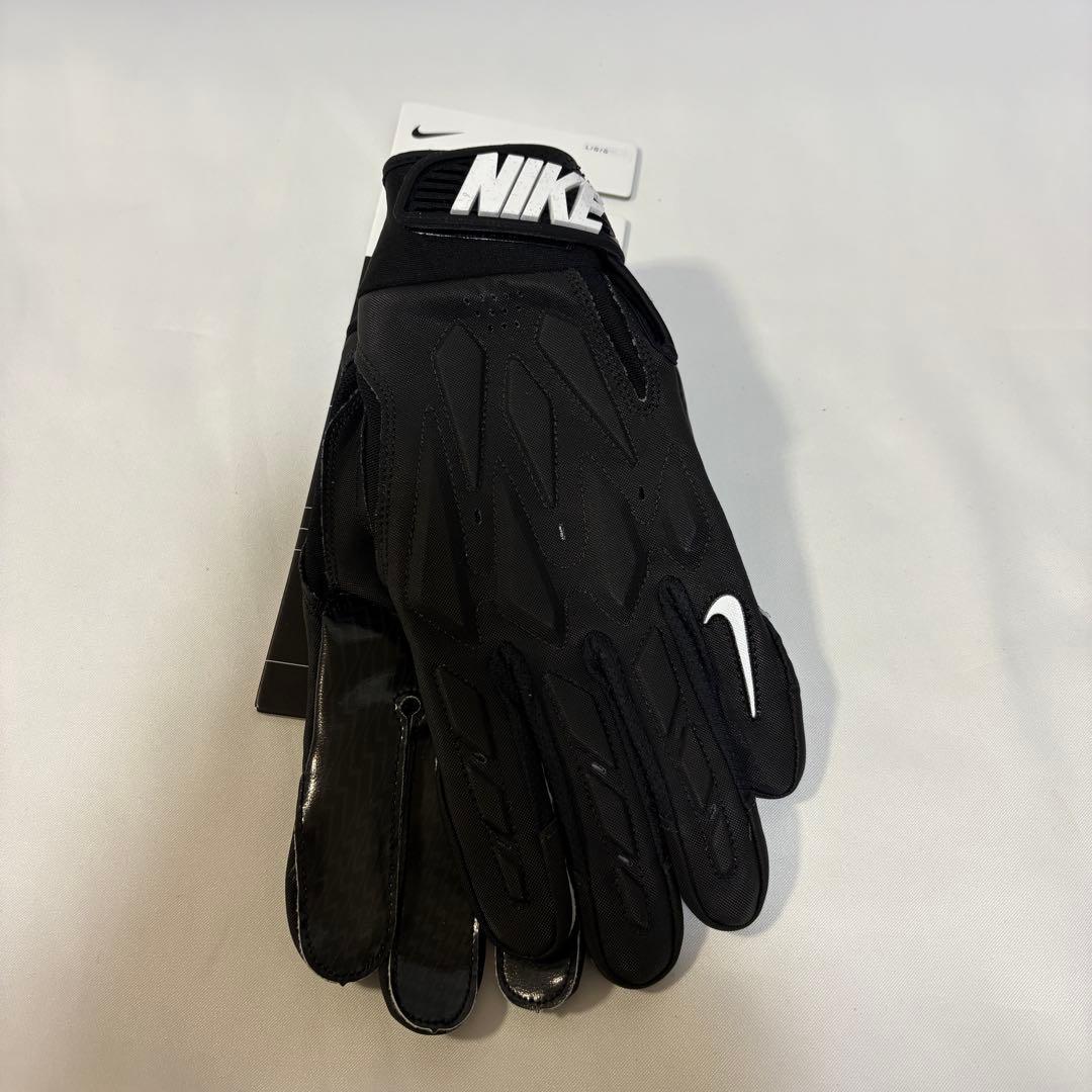 【新品】 アメフト NIKE D Tack 7.0　グローブ Black　L