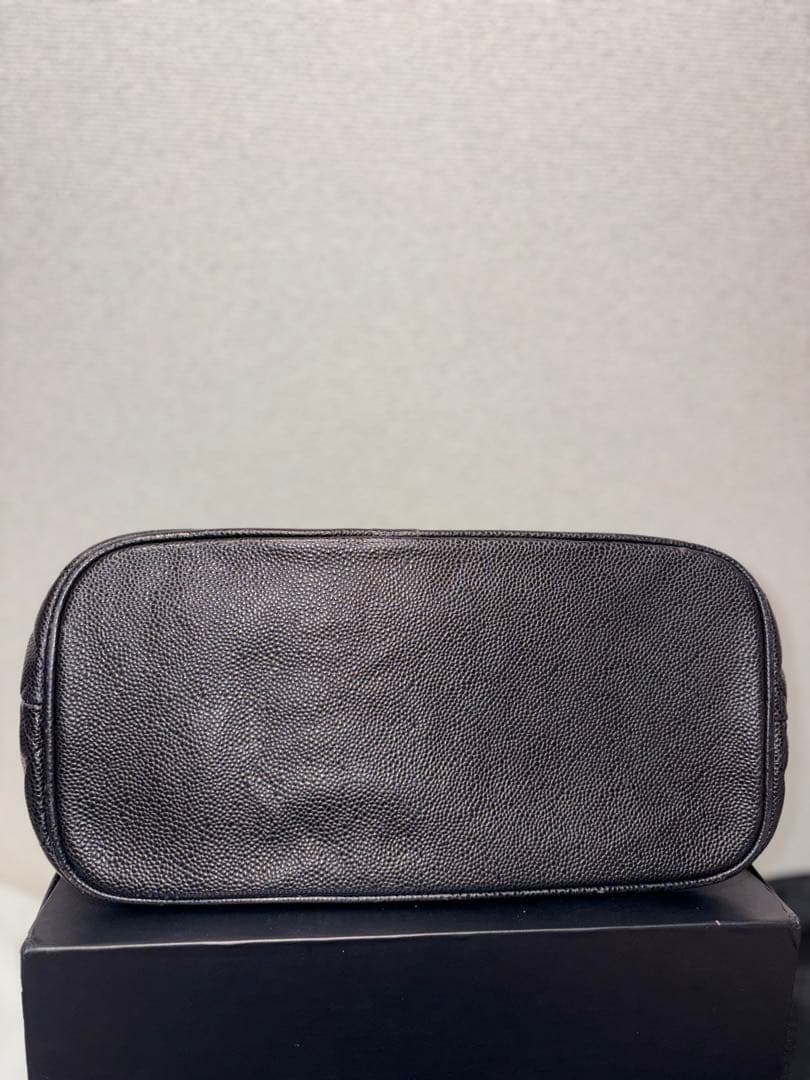 CHANEL ブラック キルティング トートバッグ　ノベルティー