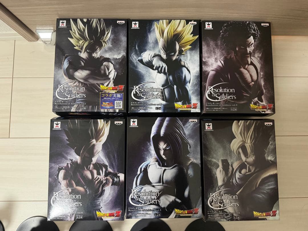 ドラゴンボールZ Resolution of soldiers 6体セット