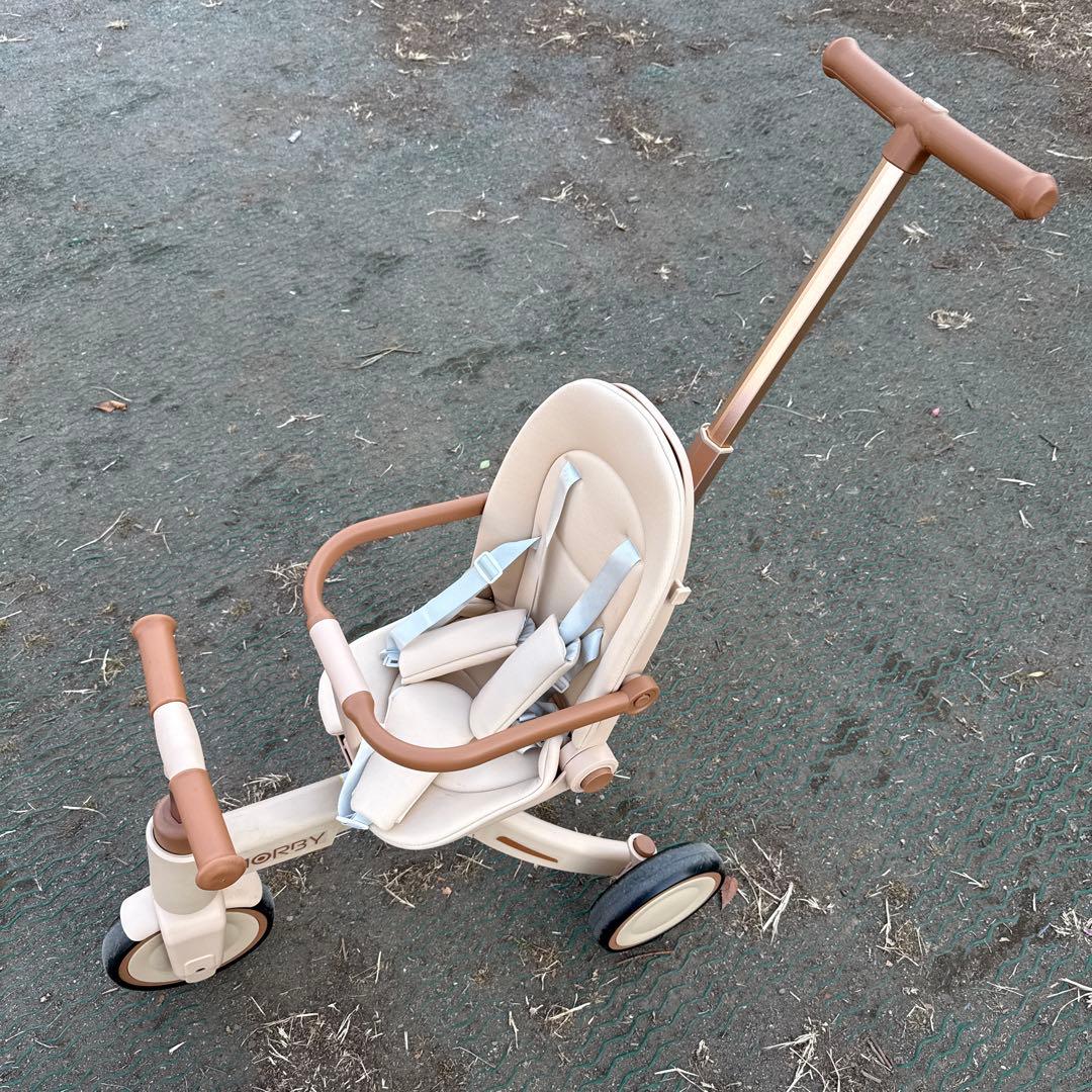 MORBY 10in1三輪車 折りたたみ キックバイク