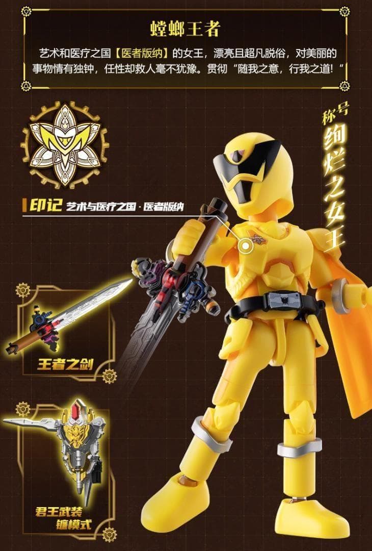 スーパー戦隊 ブロックフィギュア 群星版１弾 GALAXY VERSION
