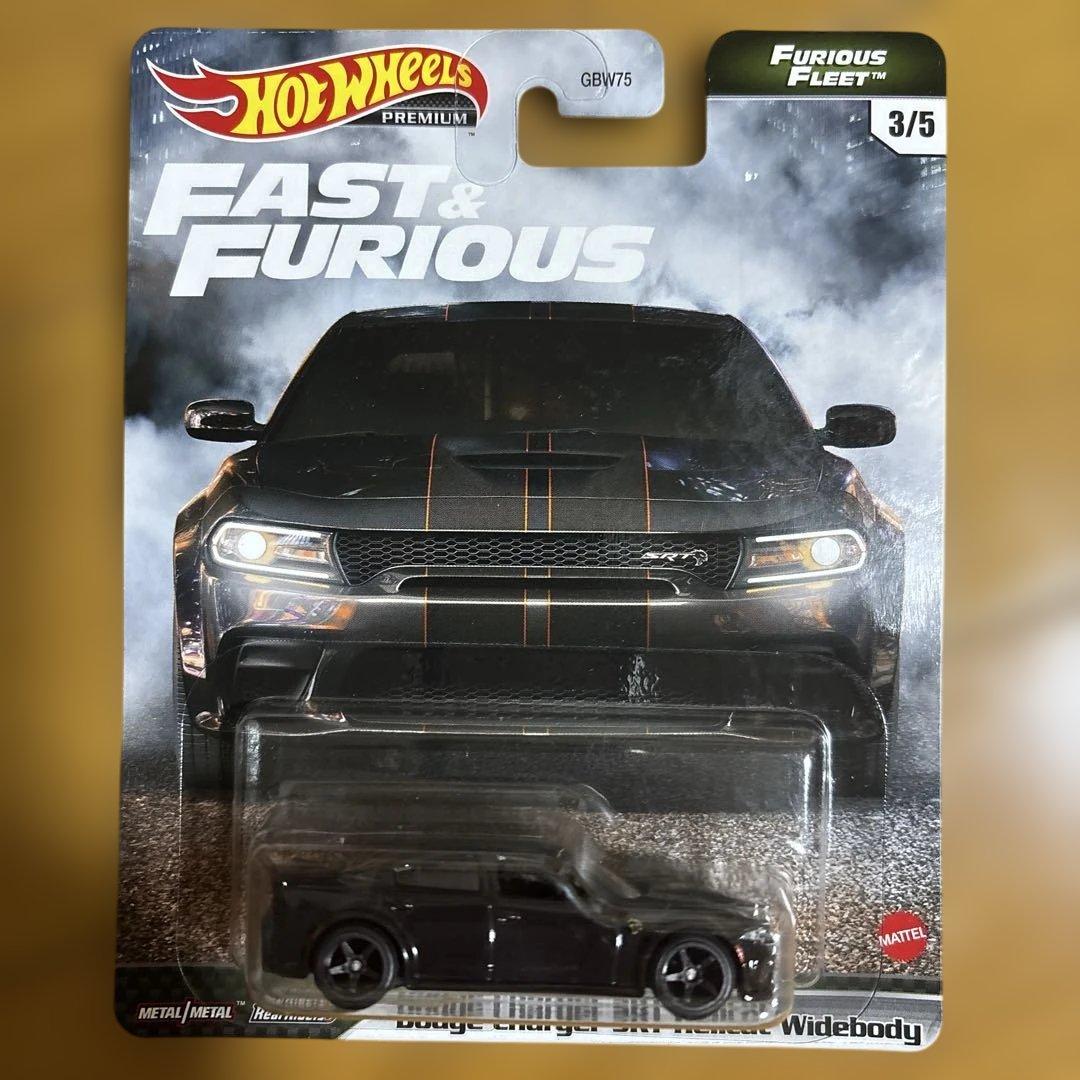 Hot Wheels Fast & Furious 5台セット