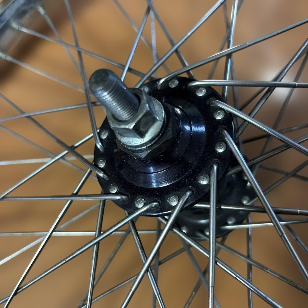 m*b様 プロファイル BMX フロントホイール