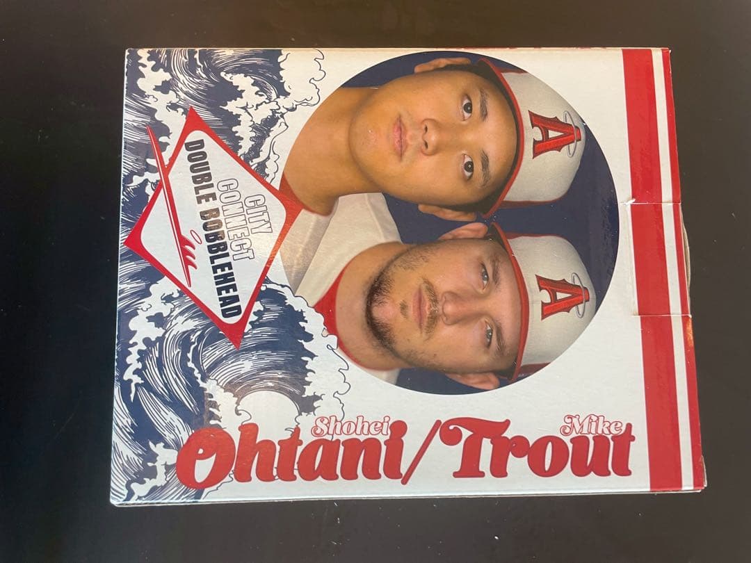 エンゼルススタジアム 先着限定配布 大谷翔平&マイク・トラウト ボブルヘッド