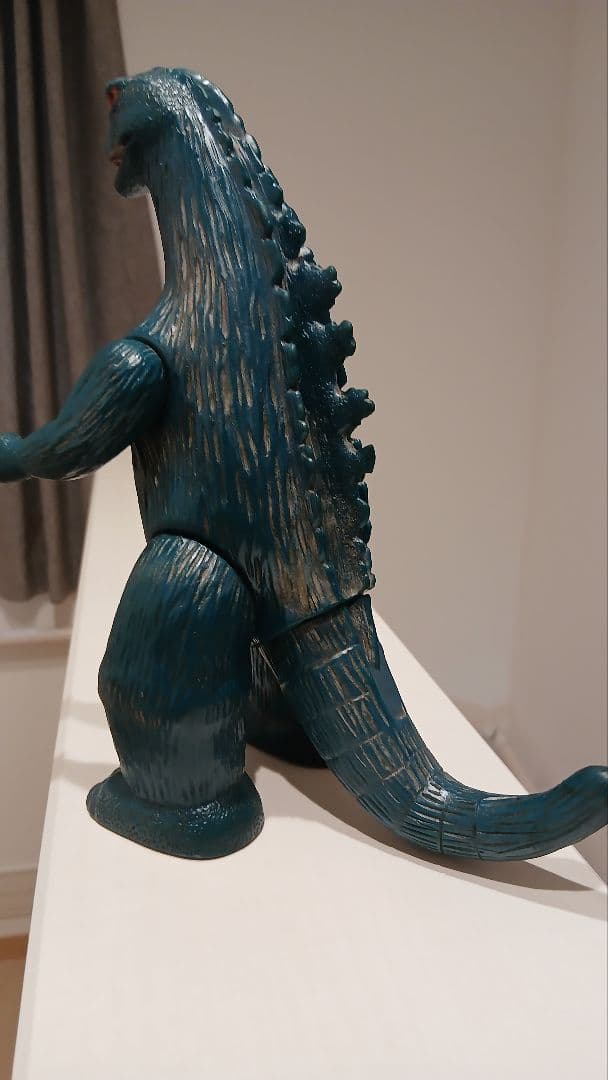 当時物　マルサン　ゴジラ　左足刻印　赤目　GODZILLA