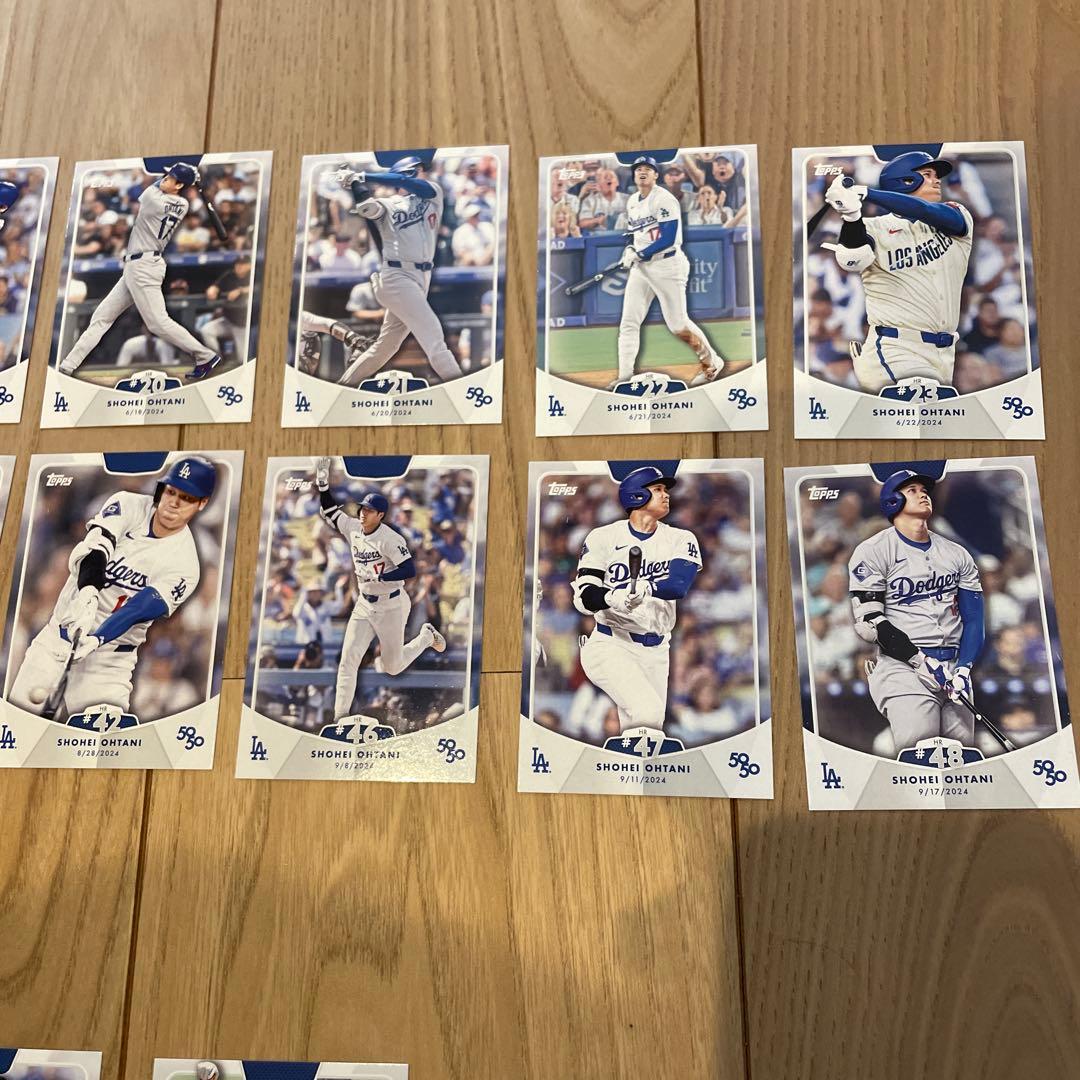【49枚セット/空箱＆空袋付き】大谷翔平 Topps 50/50
