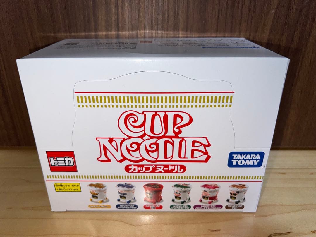 【新品】廃番ドリームトミカ カップヌードルコレクション BOX（6個入り）