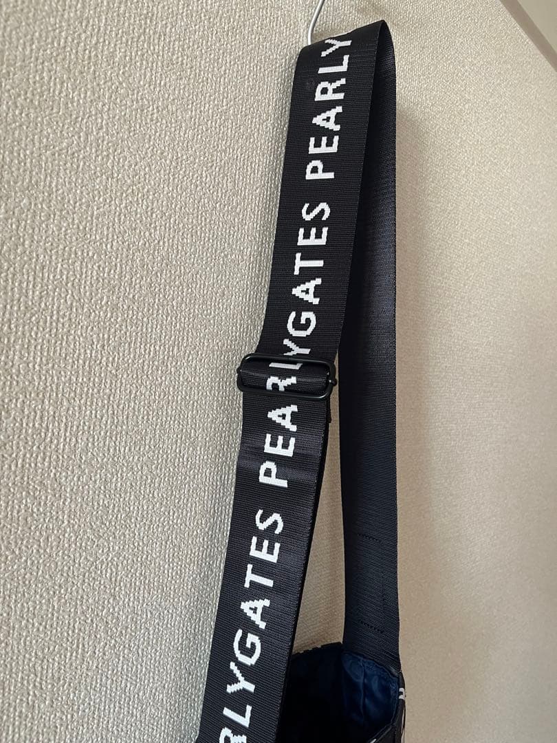 未使用PEARLY GATES ロゴショルダーバッグ