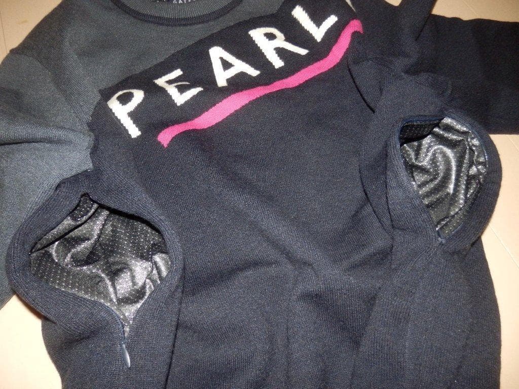 美品 パーリーゲイツ★人気 防寒セーター 2023年モデル★サイズ5 L
