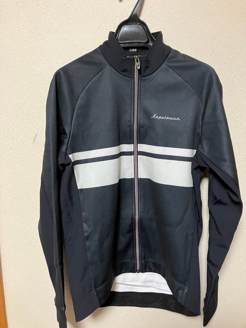 新品　Kapelmuur サイクルジャケット ブラック/ホワイト