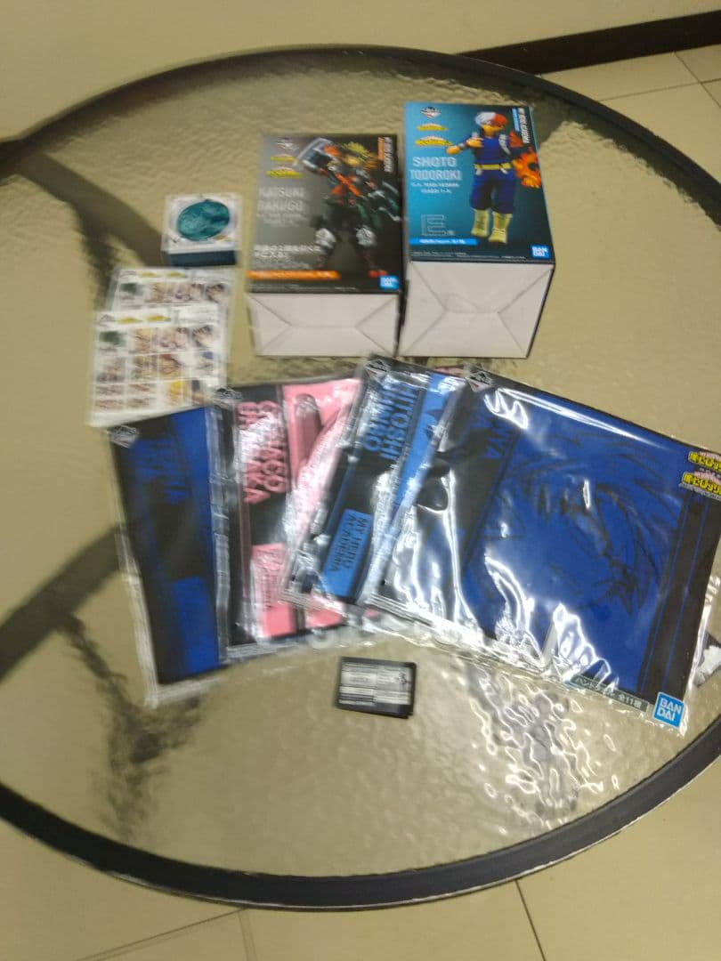 僕のヒーローアカデミア 一番くじ ラストワン賞 爆豪勝己 E賞 轟焦凍 ホークス