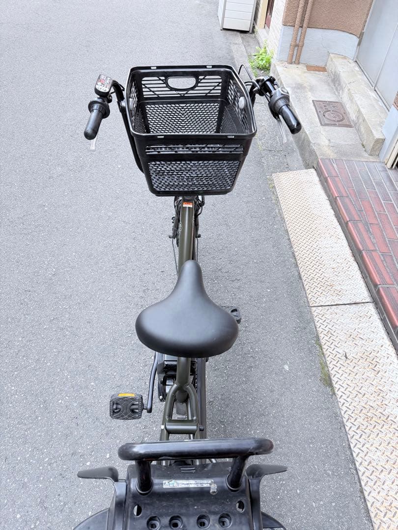 大阪府　子供乗せ　電動アシスト自転車 チャイルドシート付き