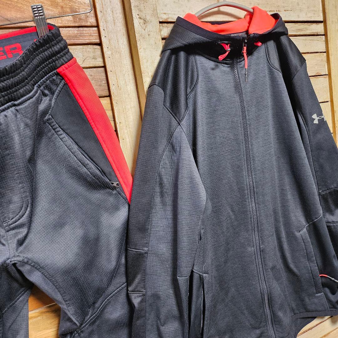アンダーアーマー ジャージ 上下セットアップ 定価23100円 コールドギア