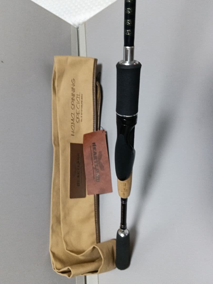 希少品 復刻版 ハートランド ハマスピニングスペシャル　竿袋付