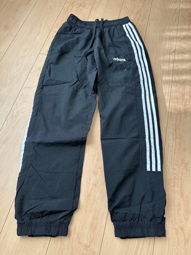 adidas ブラック ジャージ上下セットL