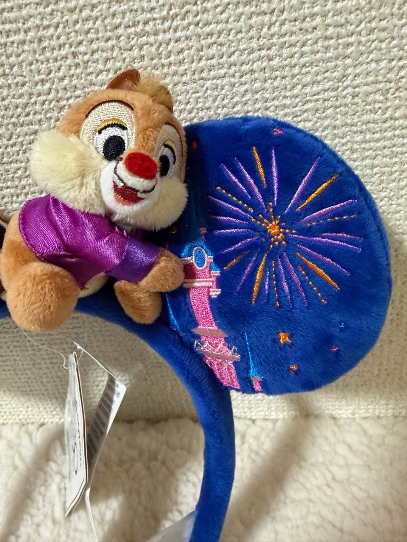 ディズニーランドパリ　30周年　チップとデール　カチューシャ　DLP 海外