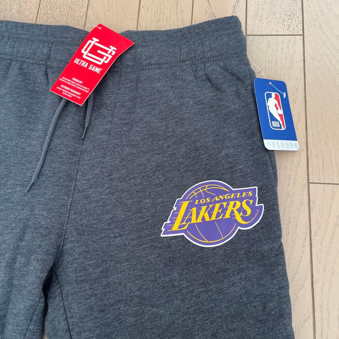LAKERS ロゴ入り パンツ グレー