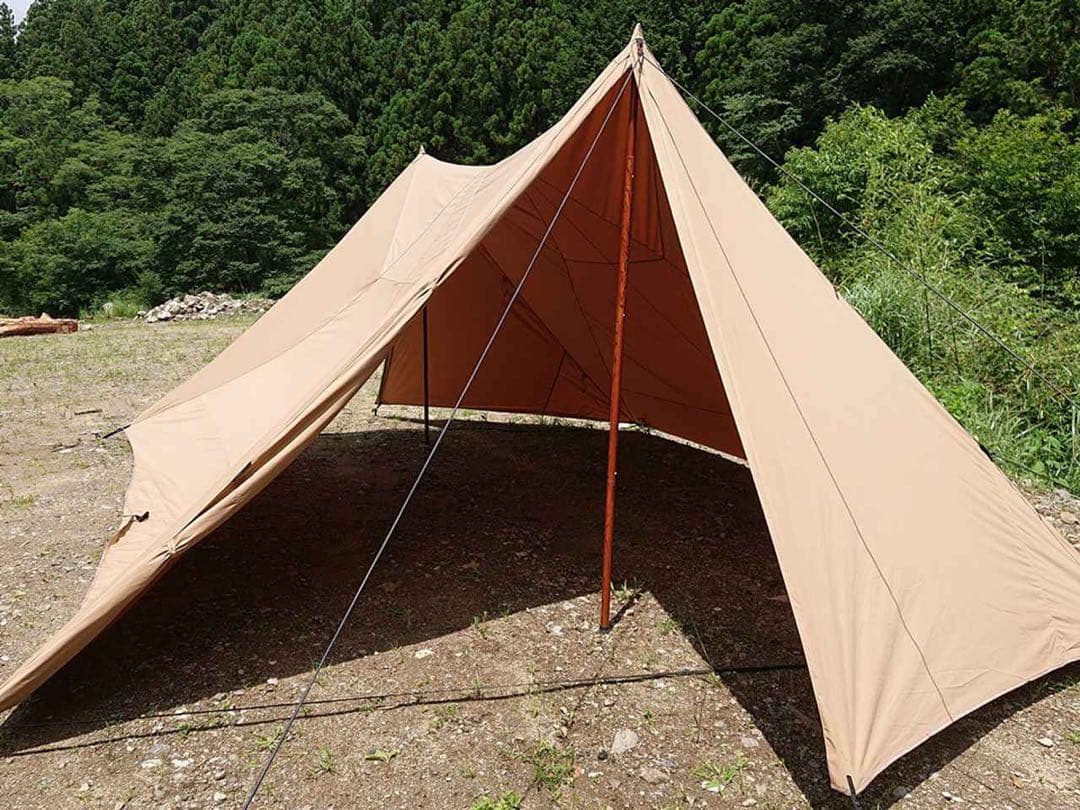1回使用　ビジョンピークス　TC BUTTERFLY SHELTER 大型タープ
