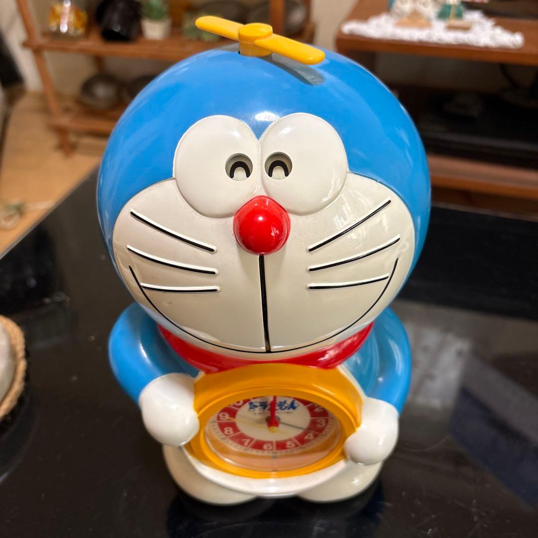 ドラえもん アラーム時計 フィギュア 約20cm
