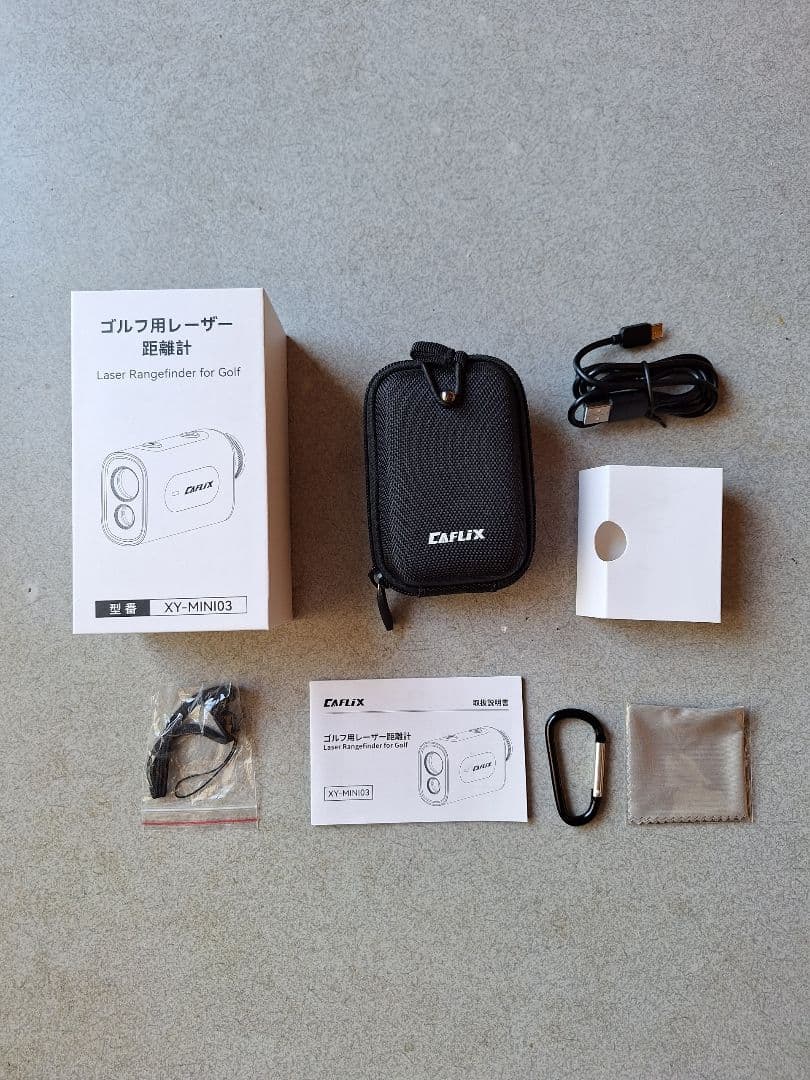 CAFLIX ゴルフ用レーザー距離計 XY-MINI03