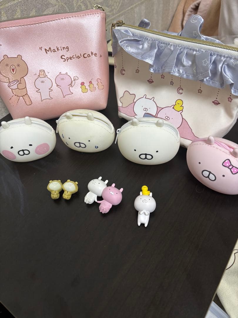 うさまる 缶バッジ アクキー ピンバッジ ポーチ