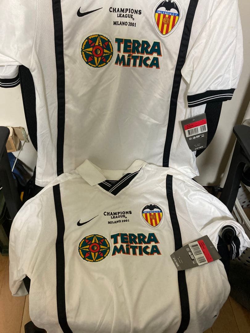サッカーシャツ　バレンシア　2枚セット ヴィンテージ