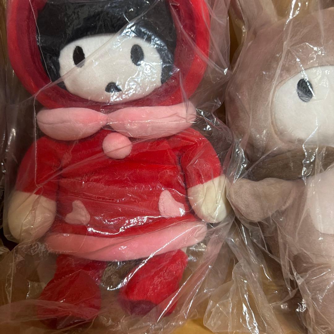 YUKI　ゆきんこ　ニール　ぬいぐるみ　 クッション 3体セット