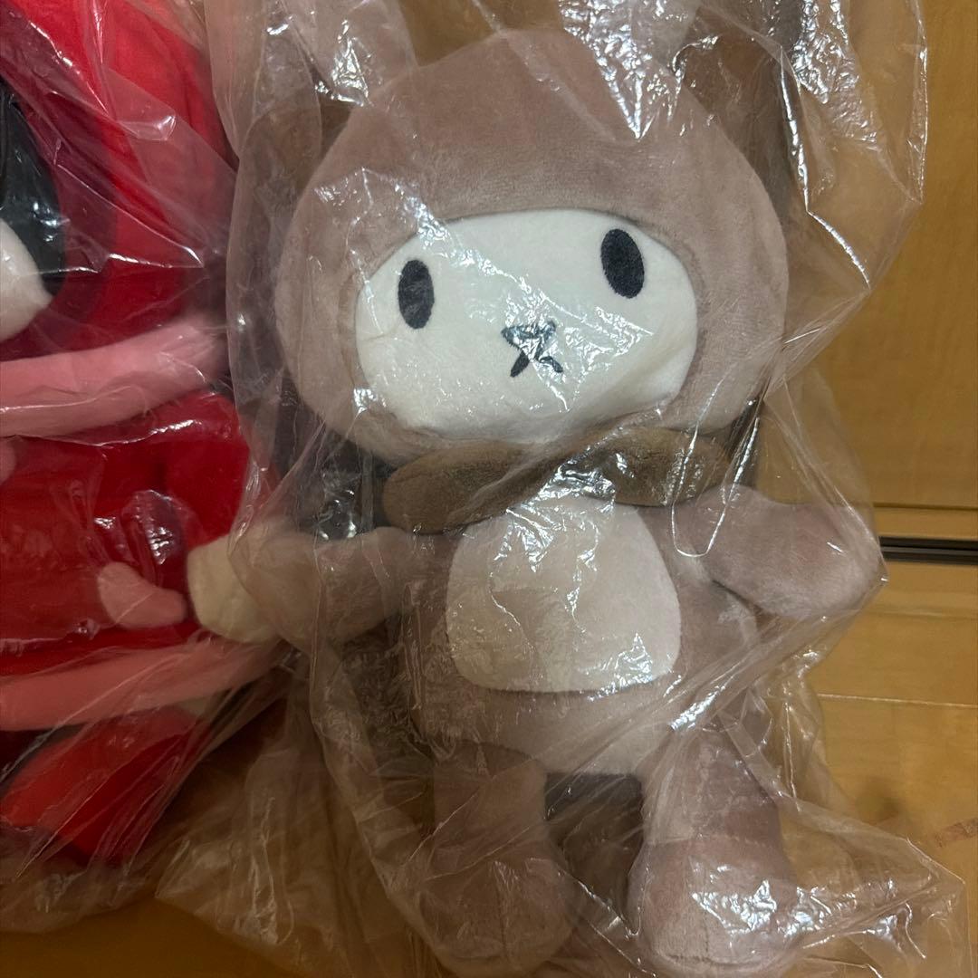 YUKI　ゆきんこ　ニール　ぬいぐるみ　 クッション 3体セット