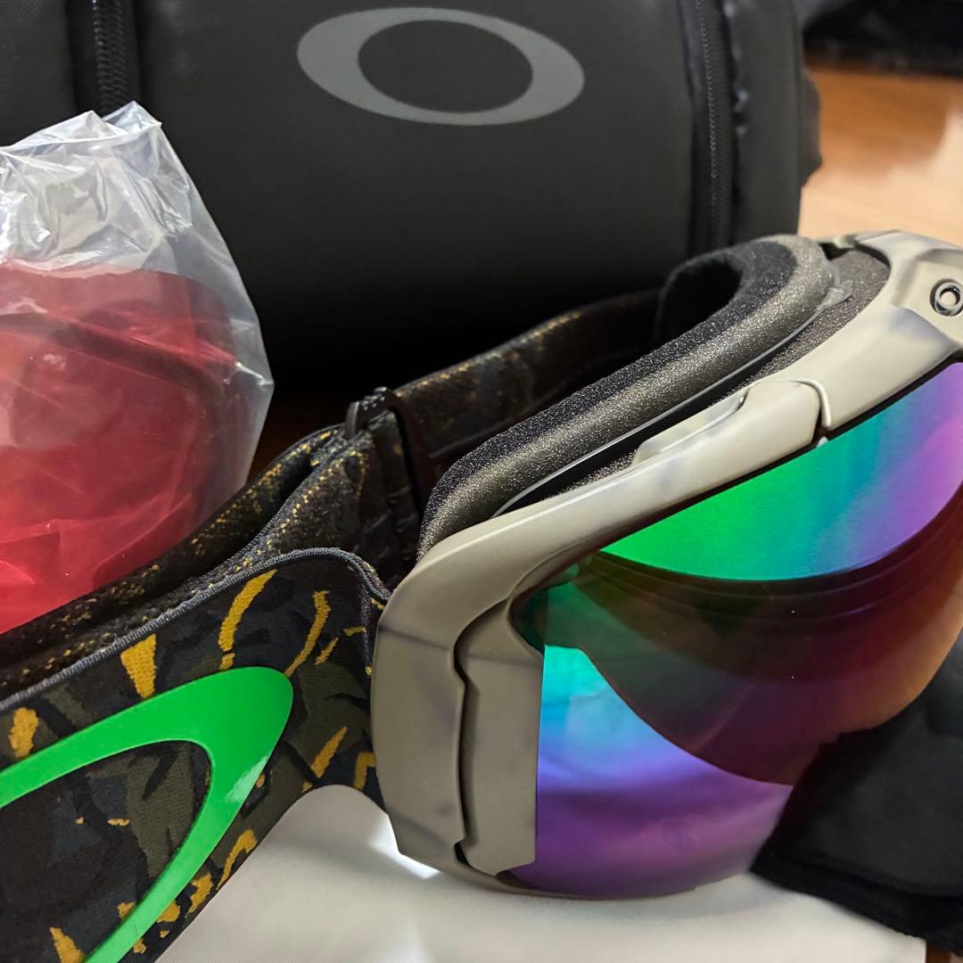 【極美品】 OAKLEY ゴーグル XL プリズムレンズ　フライトデッキ