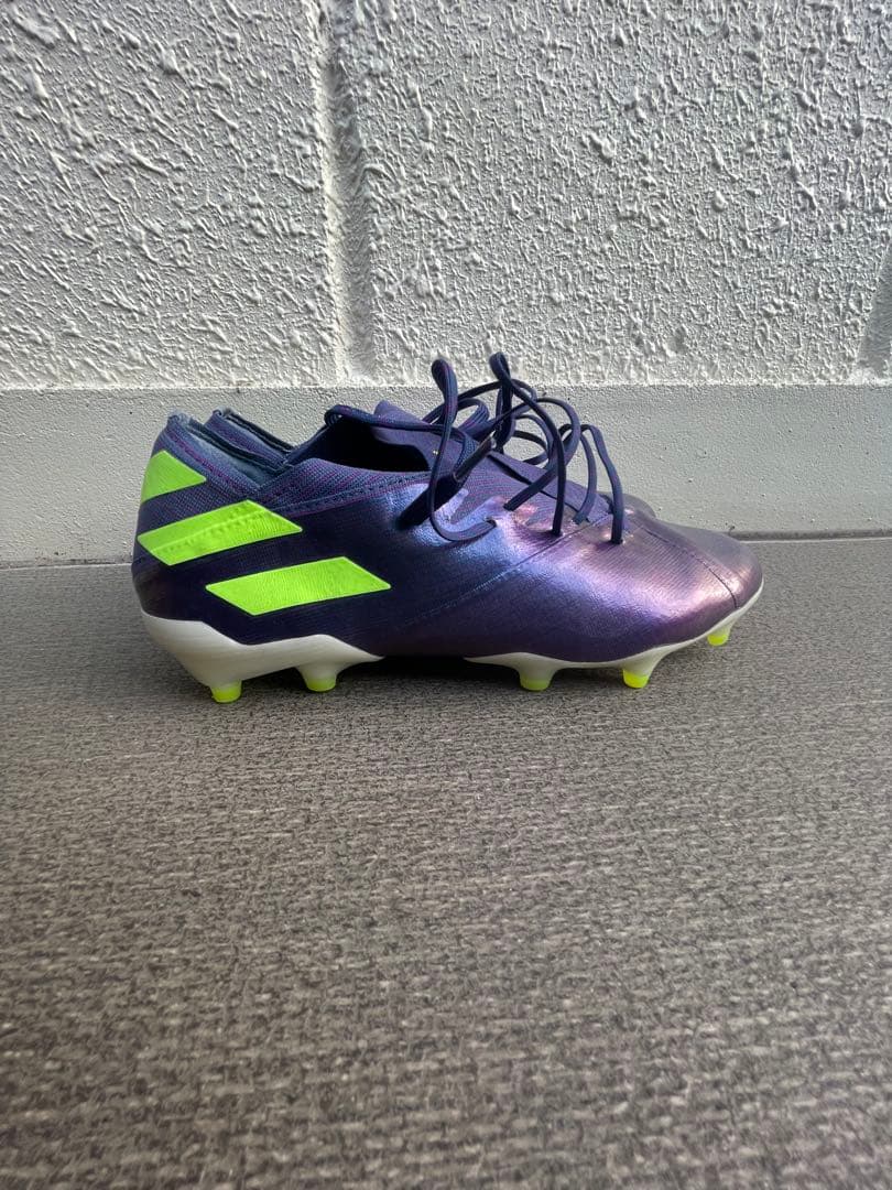 adidas サッカーシューズ パープル　FG 25.5