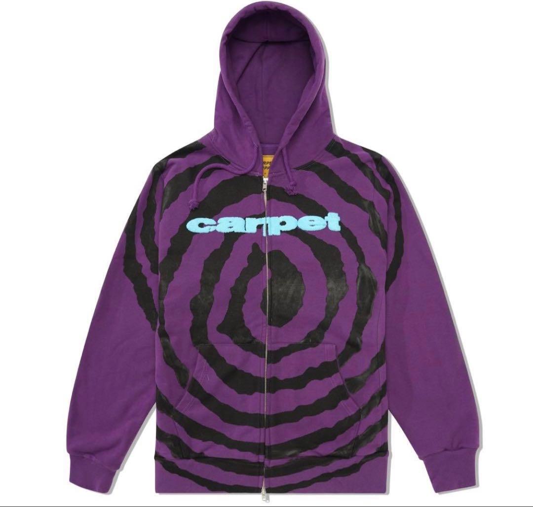 【CARPET COMPANY】Spiral Zip Up Hood
