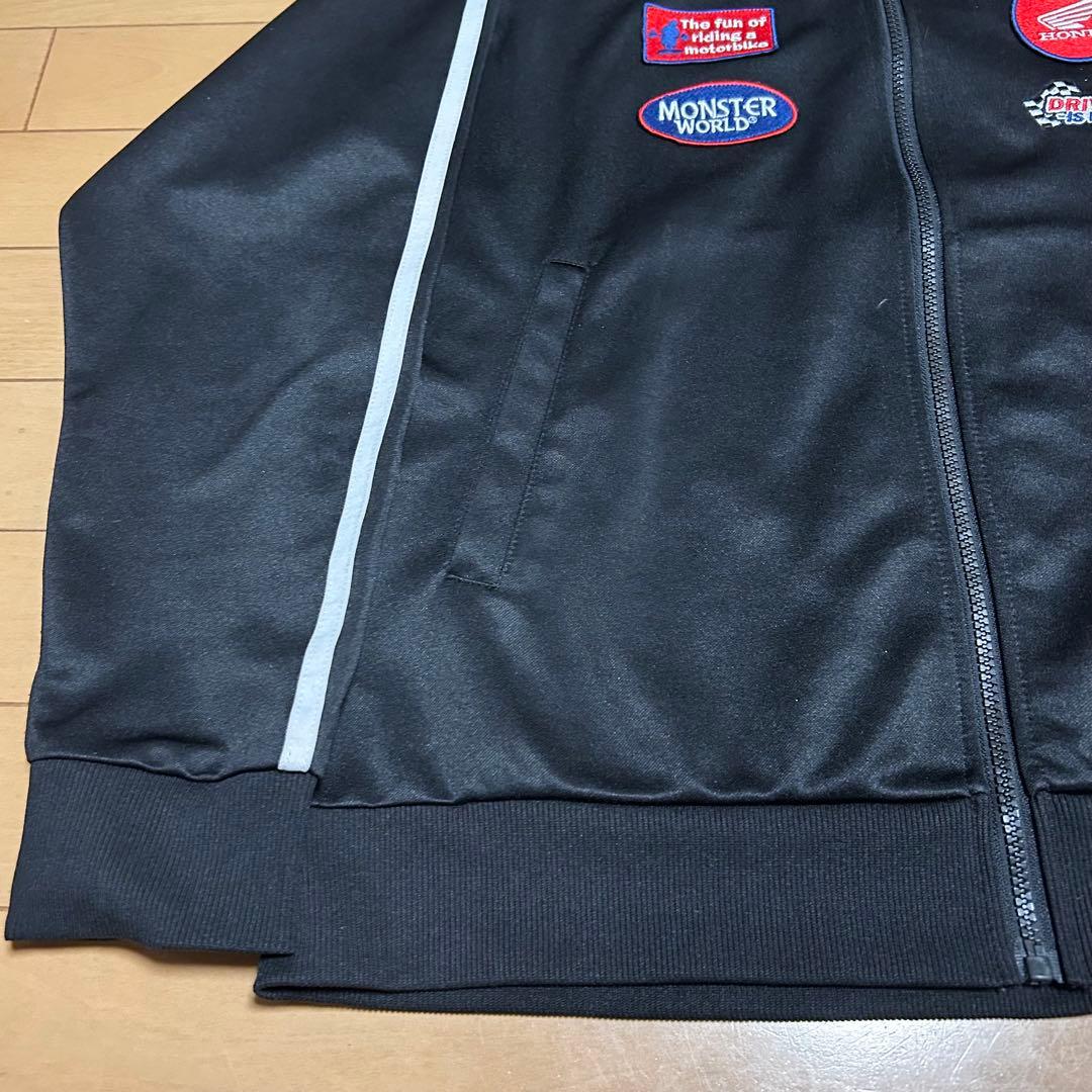 希少 HONDA × MONSTER WORLD コラボ ジャケット Lブラック