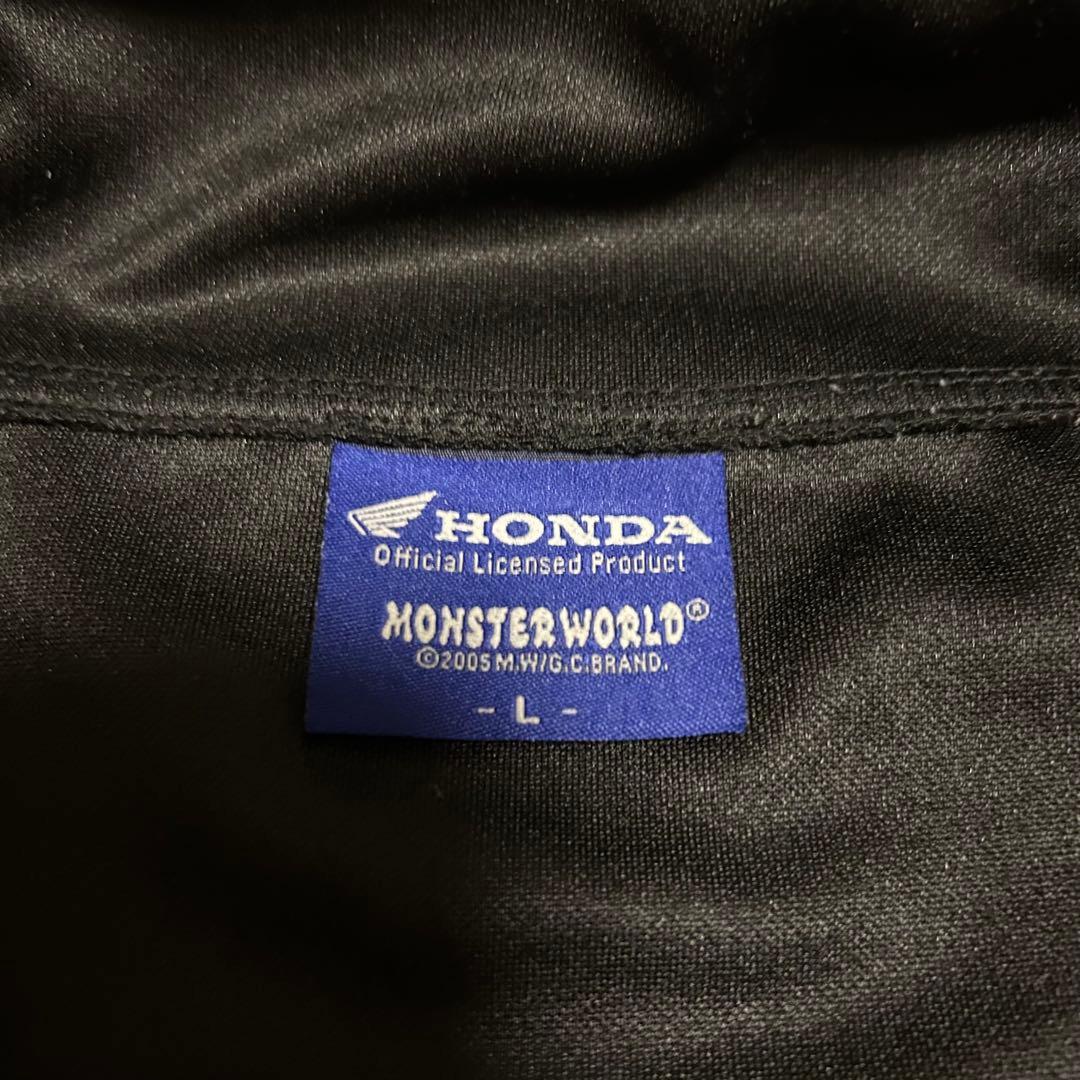 希少 HONDA × MONSTER WORLD コラボ ジャケット Lブラック