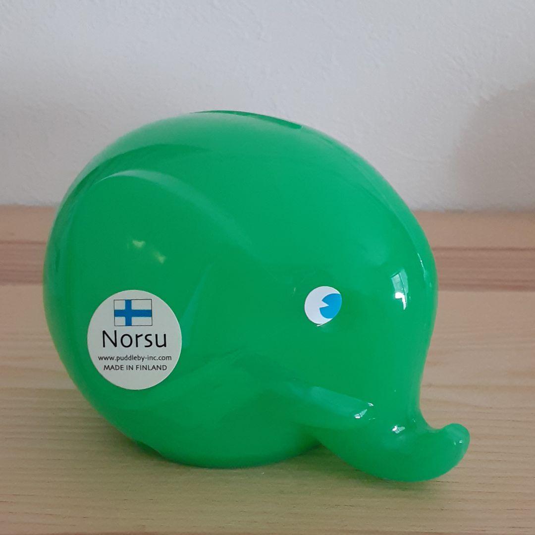 値下げ　北欧　エレファントバンク　ノルス　貯金箱