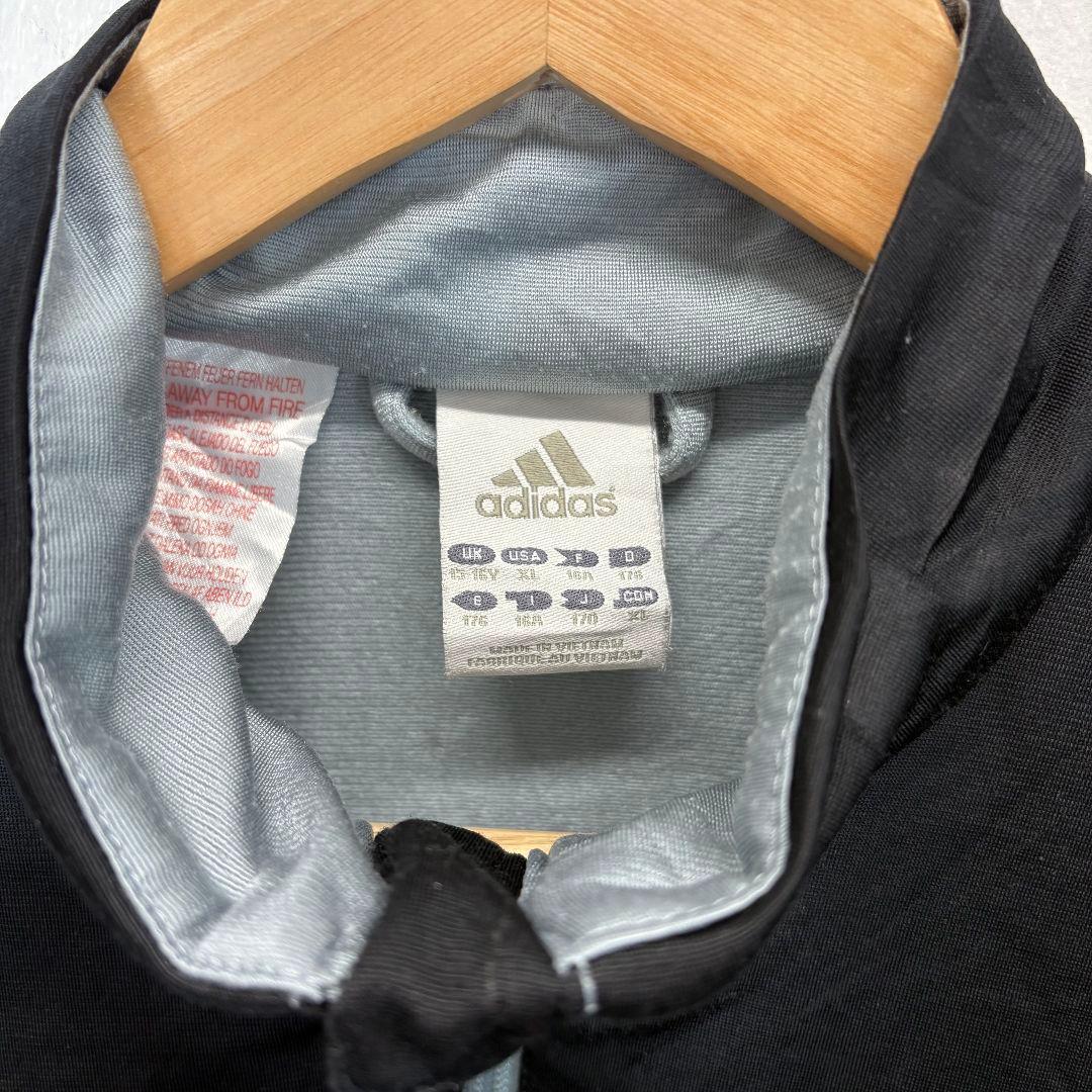 【used】adidas　トラックジャケット　切り替え　レディース 古着ジャージ
