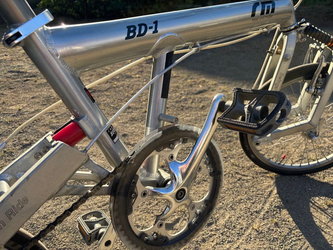 BD-1 折りたたみ自転車 シルバー