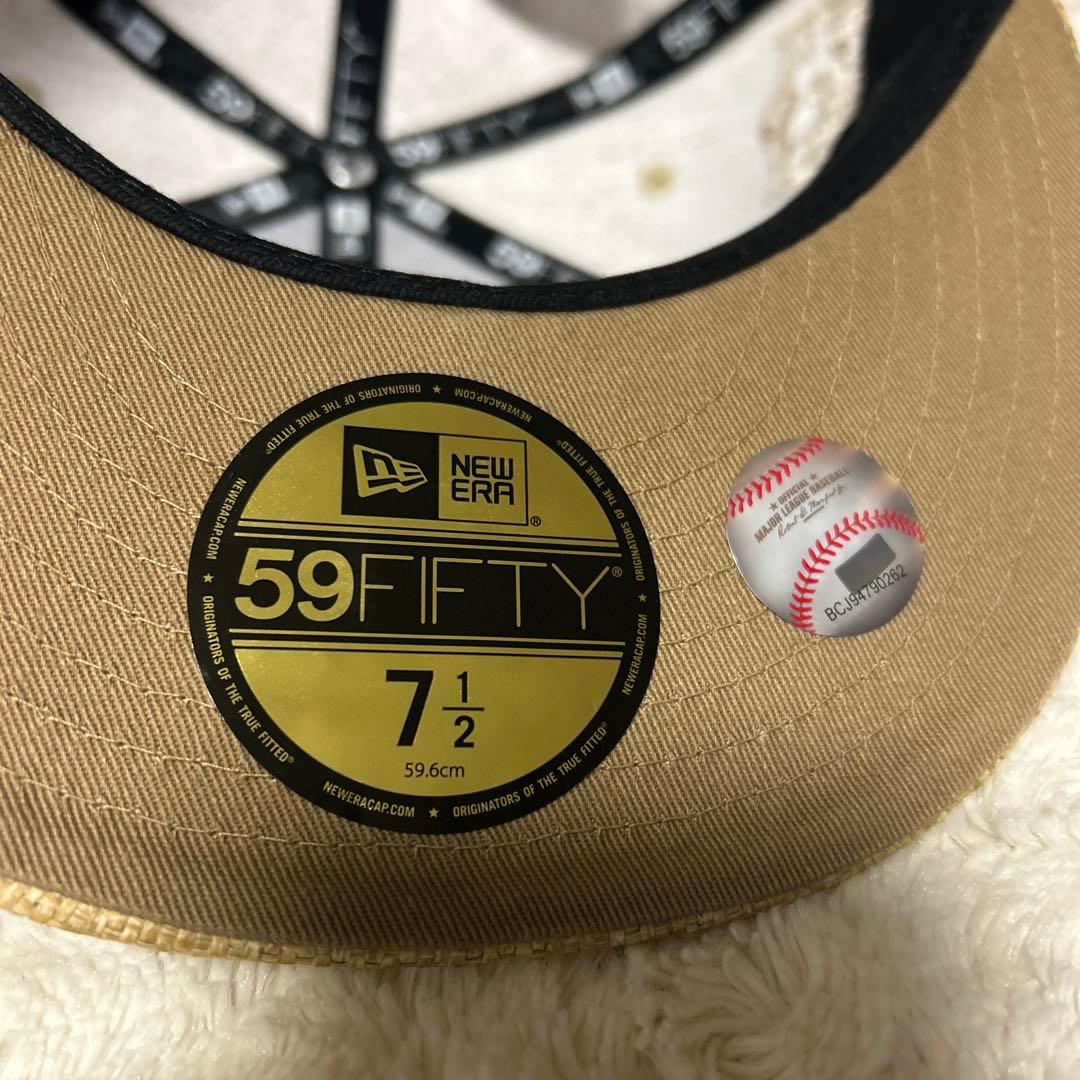 【新品】ニューエラ ✖️サンディエゴ・パドレス　ペーパーストロー　キャップ