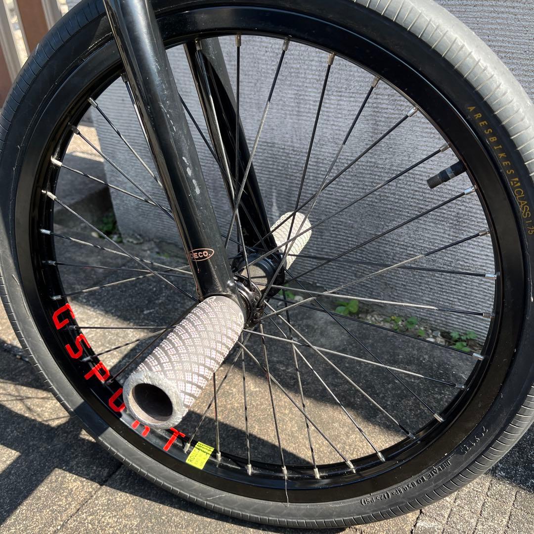 BMXフラットランド　アーレスバイクエスキルフレーム　クラクプロファイルチタン