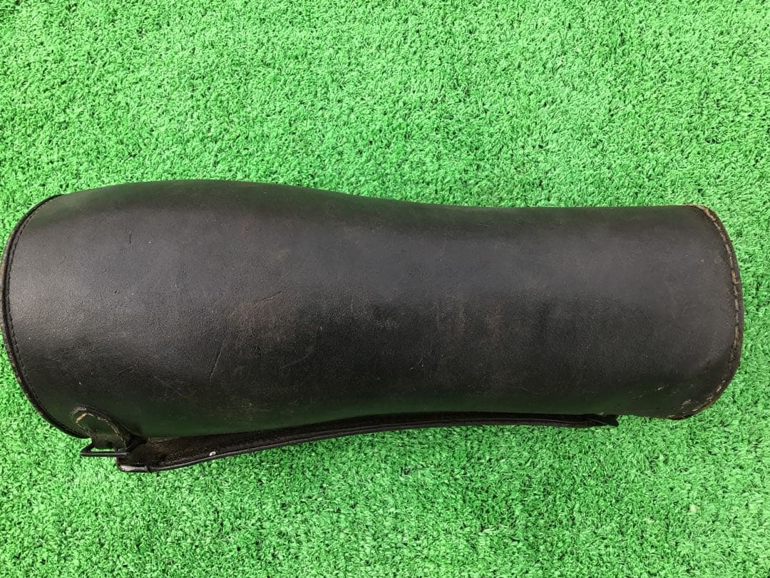ドイツ軍③ WW2 革製ゲートル 実物