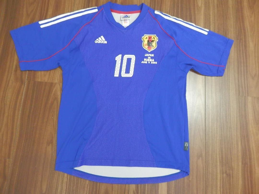 【NEW】【中山雅史】【日韓W杯着用】【大きなサイズ】日本代表(2002)