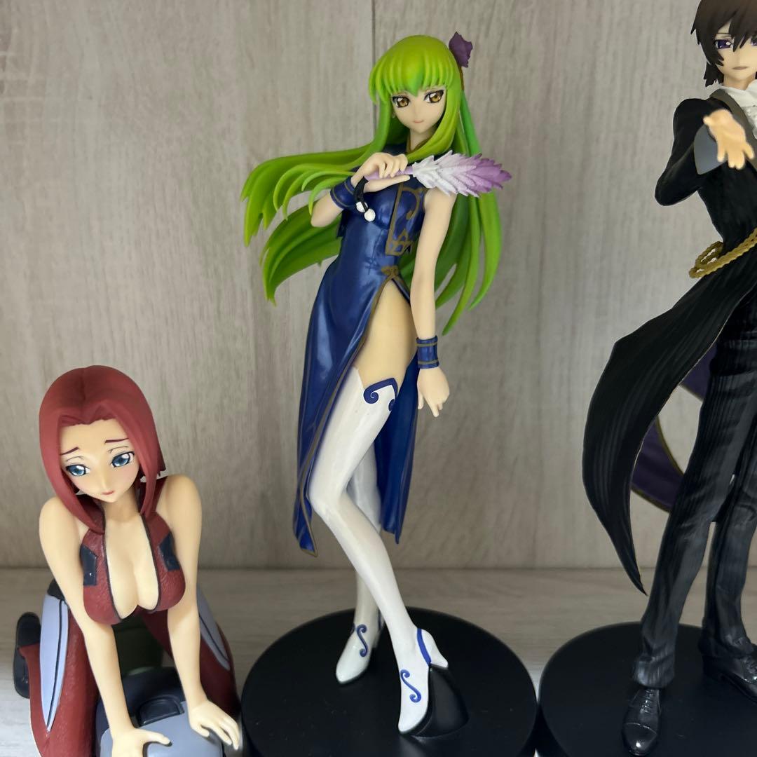 コードギアス フィギュア まとめ売り ルルーシュ Ｃ.Ｃ. カレン