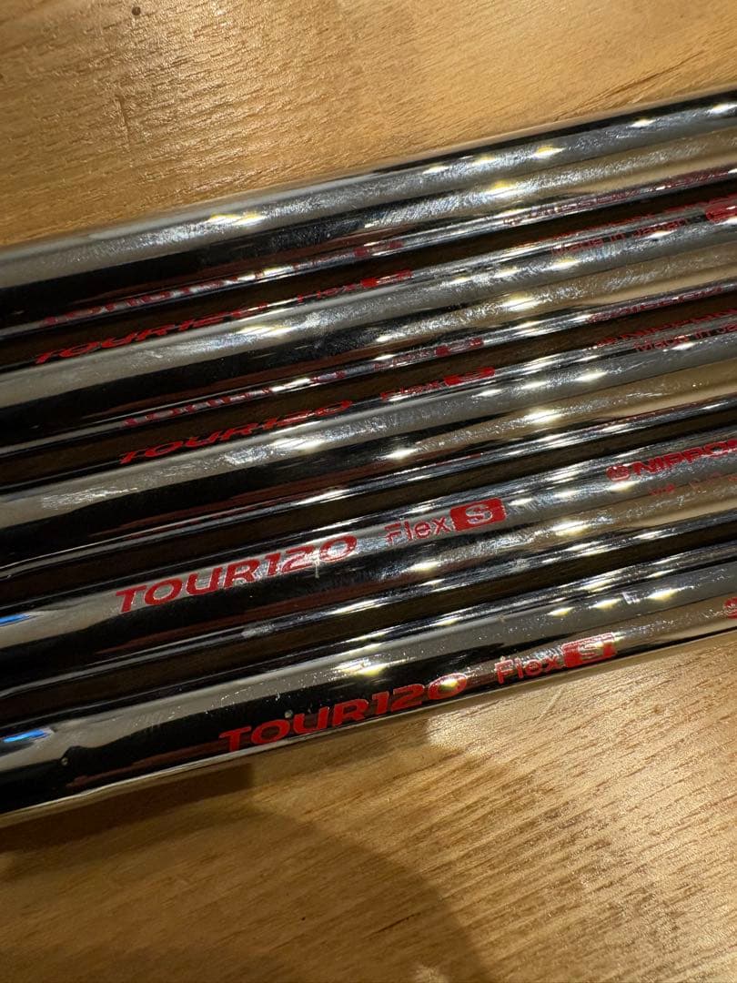 モーダスTOUR120 Sフレックス シャフト 5本セット