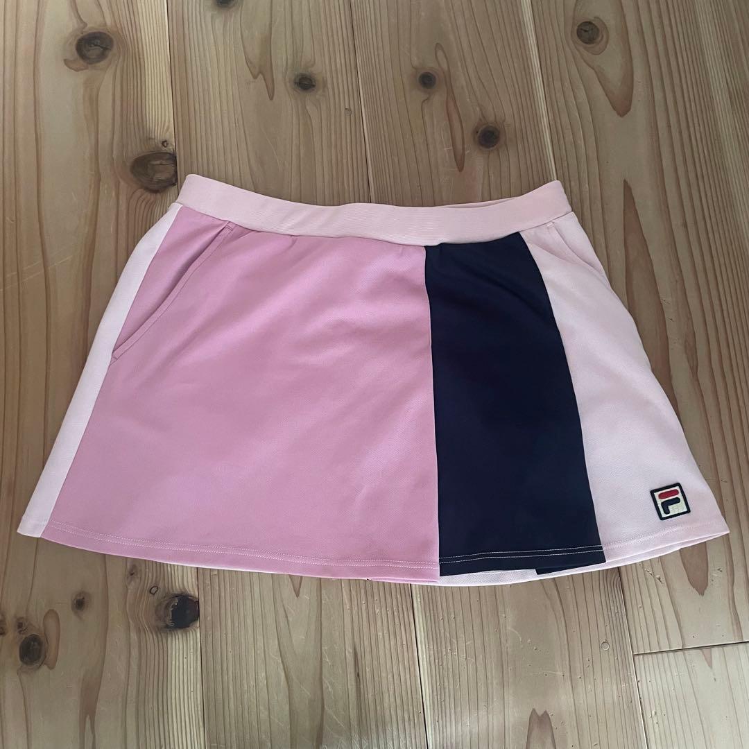 FILA テニスウエア　セットアップ　レディース　 M 試合　かわいい　ピンク