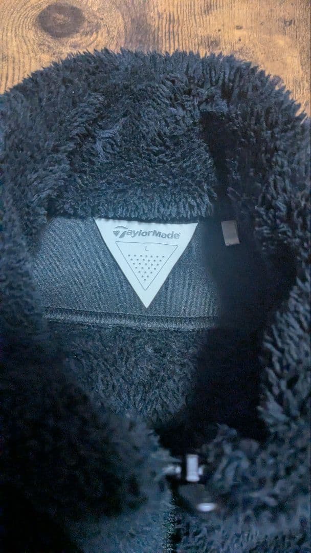 TaylorMade レディース フリースベスト 黒